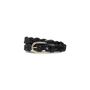 8965 Women's Braided Belt, True Black, Xxs